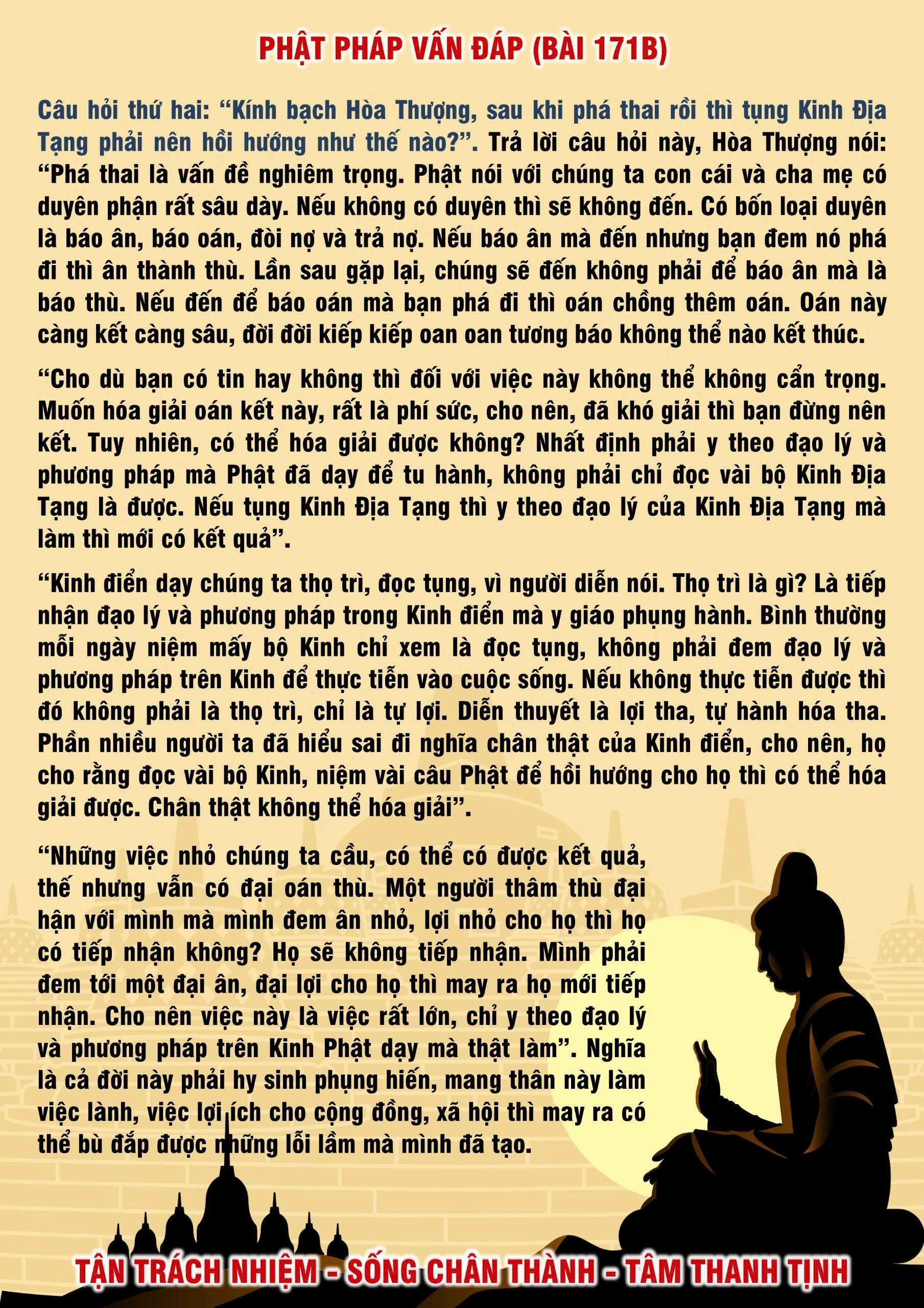 171 · Phật Pháp Vấn Đáp - 171 _ 2